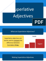 Superlative Adjectives