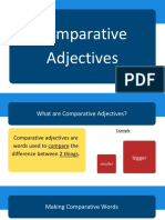 Comparative Adjectives