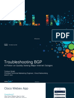 Troubleshooting BGP BGP