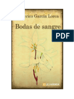 Bodas de Sangre-Garcia Lorca Federico