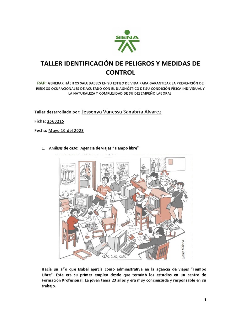 Medidas de Control en Riesgos Laborales | PDF | Factores humanos y ...