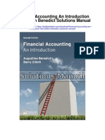 Financial Accounting An Introduction 2nd Edition Benedict Solutions Manual