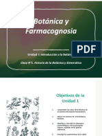 Clase 1. Intro a Botanica. Taxonomia y nomenclatura 2023