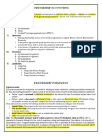 1partnership Formation - Handouts