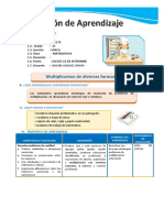 D1 A1 SESIÓN Multiplicamos de Diversas Formas.