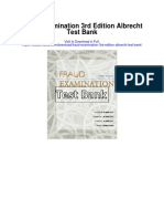 Fraud Examination 3rd Edition Albrecht Test Bank