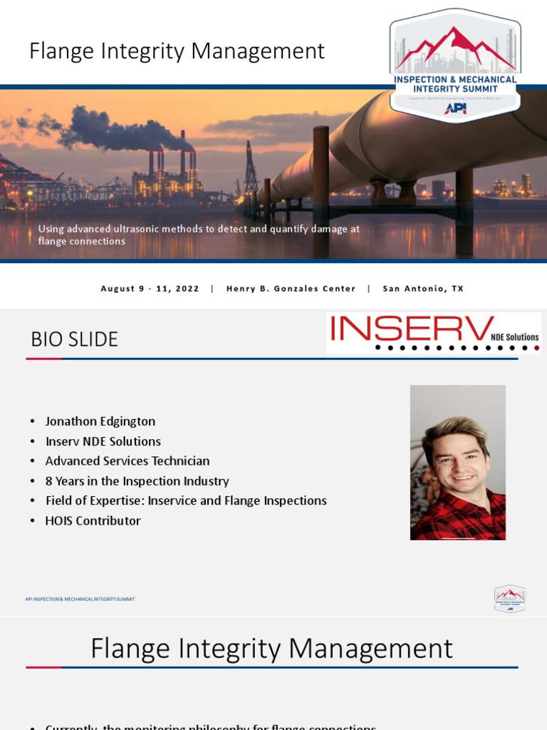 Flange Integrity Management Techniques | PDF | Valve | Corrosion
