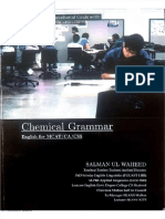 Chemical Grammar
