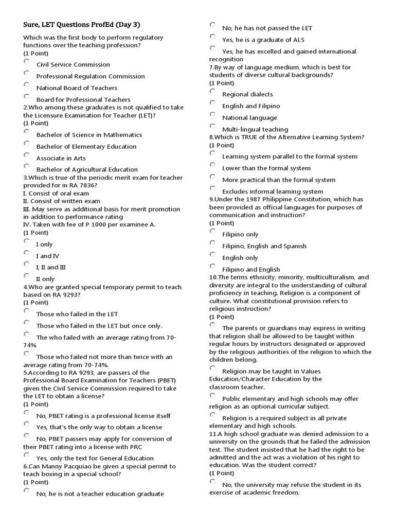 ProfEd Day 4 | PDF | Teachers | Schools