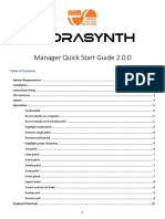 Hydrasynth Manager Guide 2.0.0