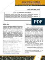 Aula 8 Portugues 3 Serie Versao Aluno 0