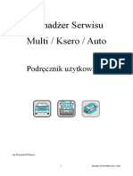 Instrukcja Menadzer Serwisu Multi Ksero Auto