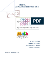 2modul Determinan Matriks - Maria Tri Wulandari