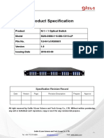 1u N 1x1 Optical Switch Data Sheet 580601