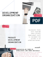 Topic 2.2 Product Development Organization