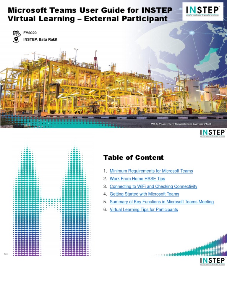 Guideline to access ms teams for industry participants v2 pdf