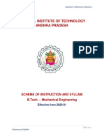 Mechanical R20 Curriculum