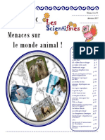 1278 Menaces Sur Le Monde Animal Les Scientifines