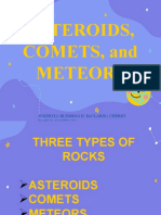 Asteroids, Comets & Meteors