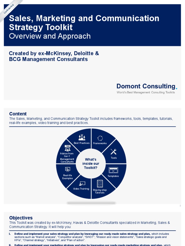 Sales and Marketing Strategy Toolkit | PDF | Marketing Strategy | Marketing