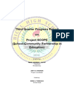 PROJECT-SCOPE-Third Quarter Progress-Report
