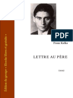 Kafka Lettre Au Pere Essai