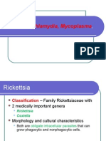 Lecture Rickettsia Chlamydia, Mycoplasma