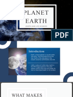 Planet Earth and Earth's Subsystem Presentation
