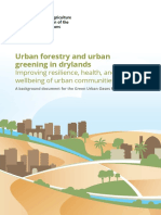 Urban Forestry and Urban Greening in Drylands