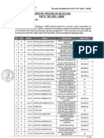 Bases Proceso de Seleccion Cas #003 2023 Unam