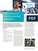 Siemens PLM LMS NVH Analysis For Hybrid Powertrain Integration Fs - tcm1023 238190