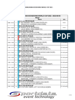 DTM Event Schedule 1236