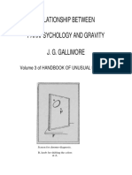 Relationship Between Parapsychology and Gravity - j. g. Gallimore