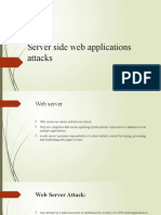 Server Side Web Applications Attacks