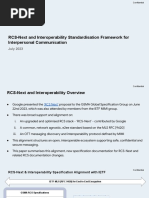 RCS-next and Interoperability - Next Steps