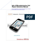 Fundamentals of Microelectronics 2nd Edition Razavi Solutions Manual