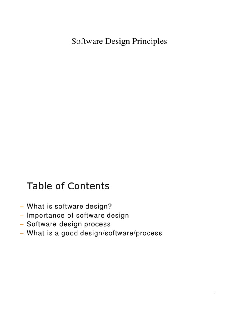 Lecture 03B - Software Design Principles | PDF | Information Technology