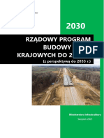 Rządowy Program Budowy Dróg Krajowych Do 2030 R