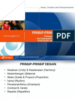 Prinsip-Prinsip Desain: Pertemuan 5 Irma Damayantie, S.DS., M.Ds Prodi Desain Interior - FDIK