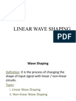 Linear Wave Shaping 1