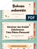 Struktur Dan Kaidah Kebahasaan Teks Pidato Persusasif