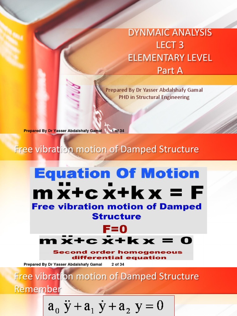 Intro to Damped Structure Vibration | PDF | Damping | Periodic Phenomena