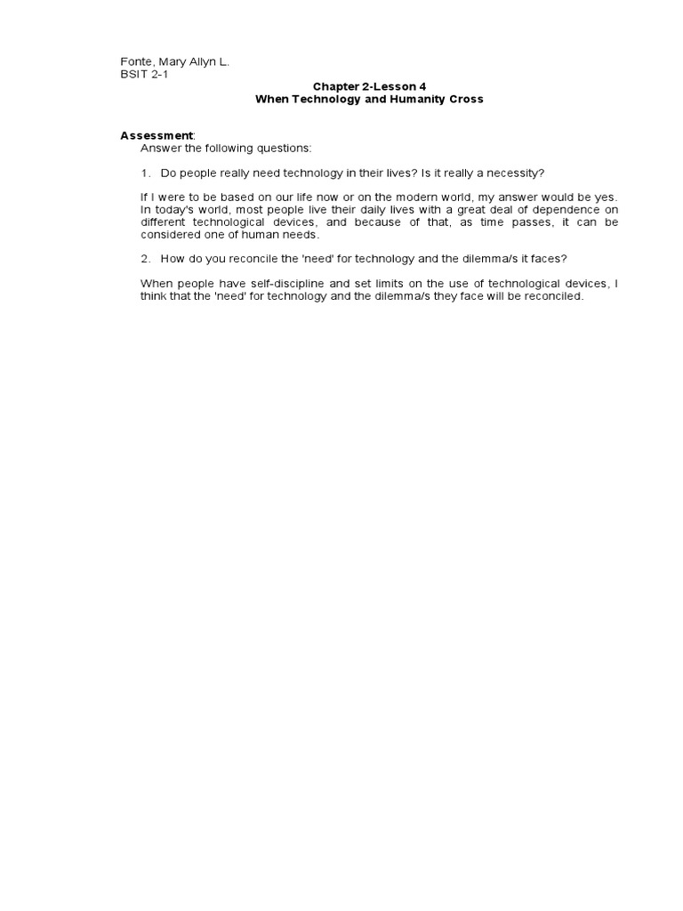 Technology's Role in Modern Life | PDF