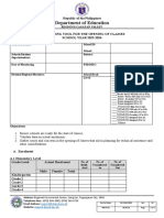 Monitoring Tool For The Opening of Classes 2023 2024 2