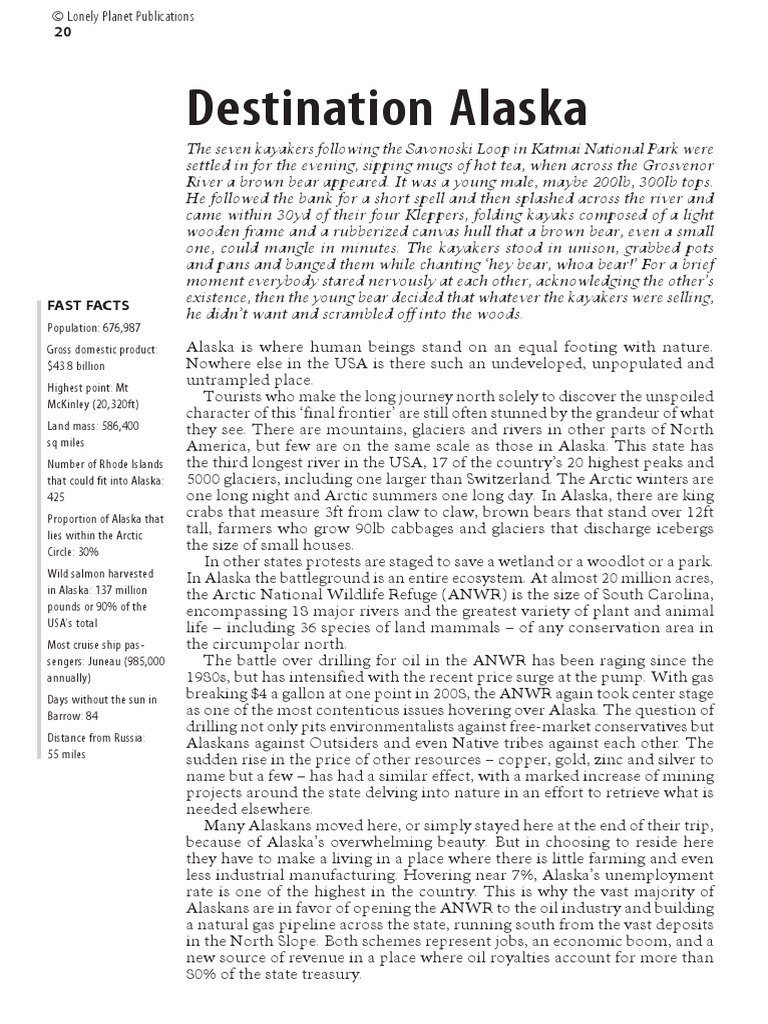 3482Alaska Travel Guide846723 PDF Cost Of Living Alaska