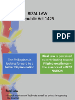 Rizal Law Republic Act 1425
