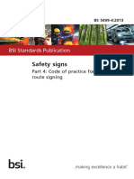 BS 5499 PT 4 2013 Safety Signs Including Fire Safety Signs
