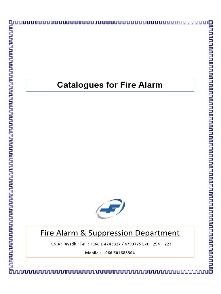 Honeywell Fire Alarm System Components Technical Submittal | PDF