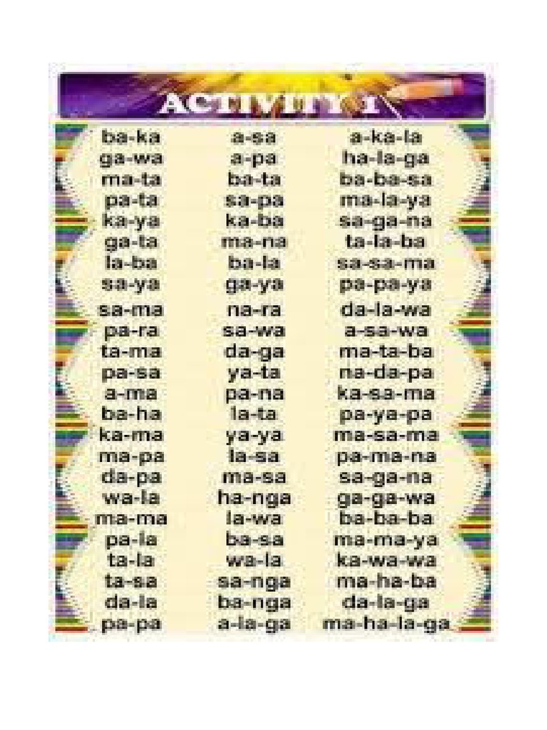 Remedial Reading Materials | PDF