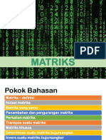 Matriks Dan Vektor